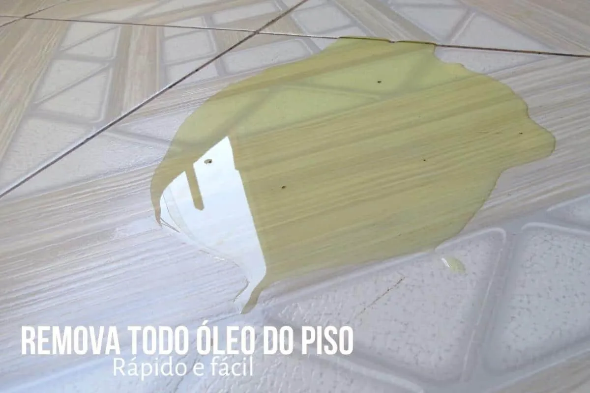 Como limpar piso engordurado com uma técnica fácil e infalív
