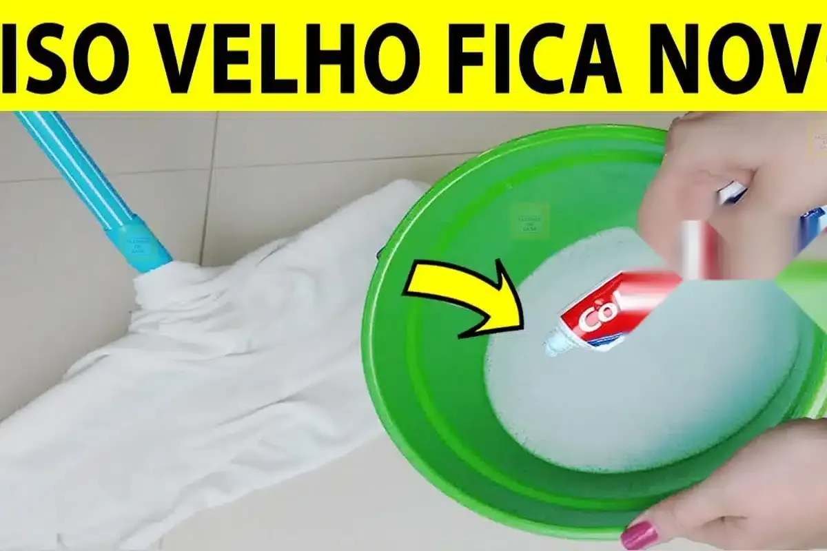 Como limpar piso velho e encardido: tira qualquer tipo de su