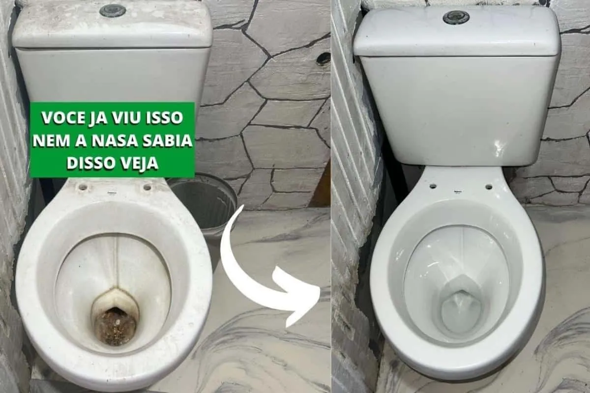 Como limpar vaso sanitário encardido e manchado de um jeito