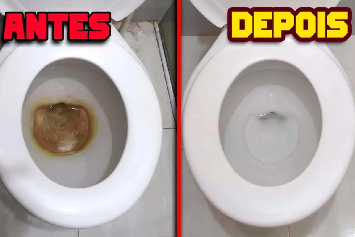 Como limpar vaso sanitário encardido e manchado de um jeito