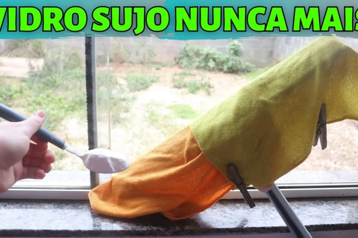 Como limpar vidro manchado de um jeito super fácil e econômi