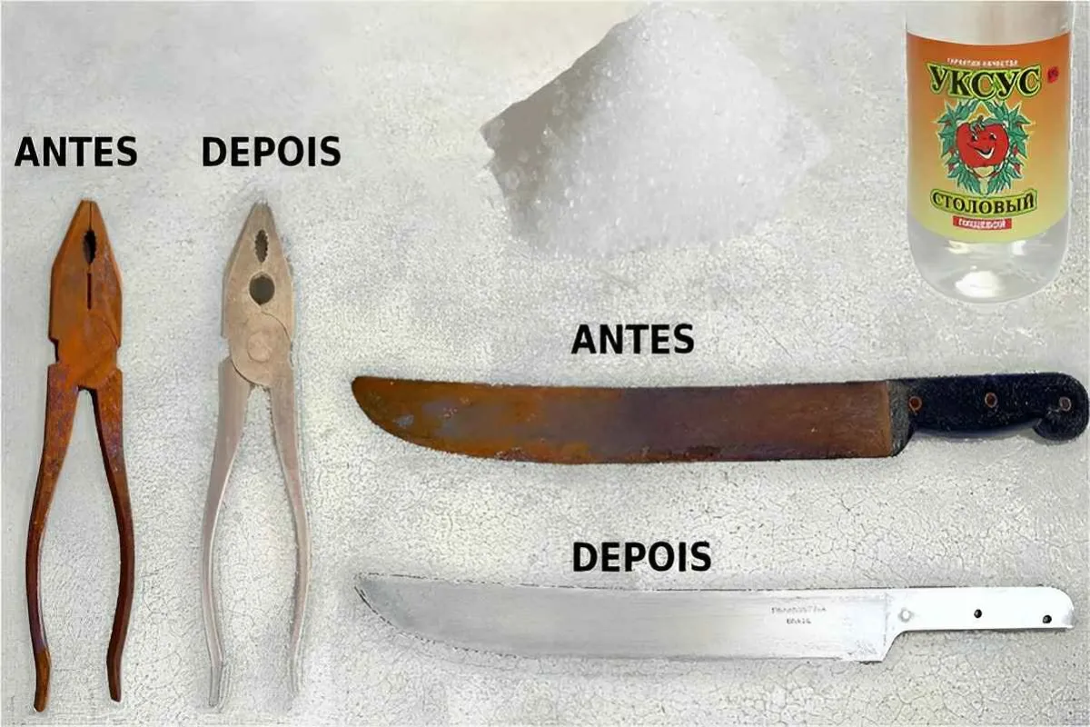 Como remover ferrugem dos seus objetos de metal utilizando s