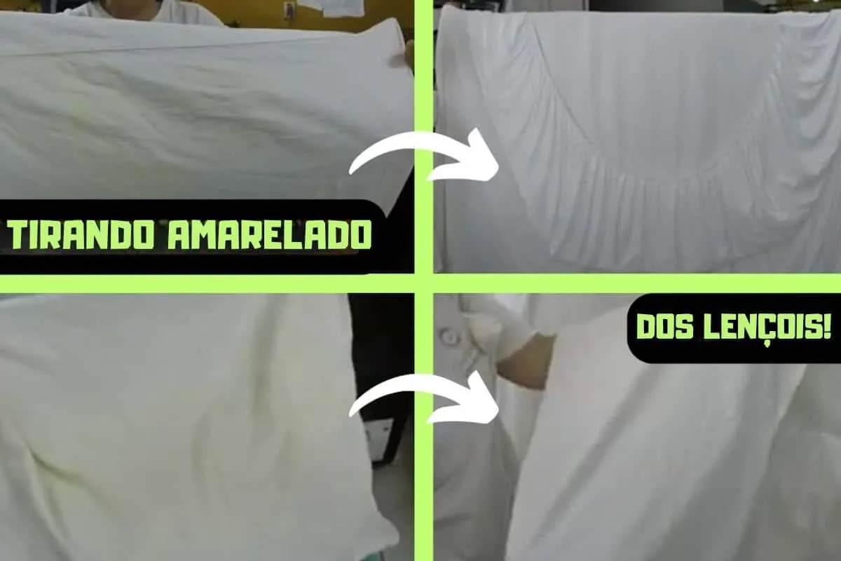 Como tirar amarelado dos lençóis manchados e com cheiro de g