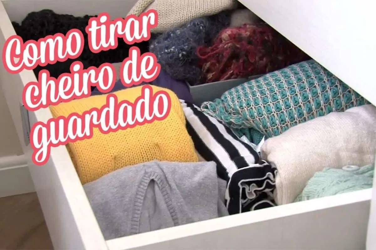 Como tirar cheiro de guardado de roupa sem precisar colocar