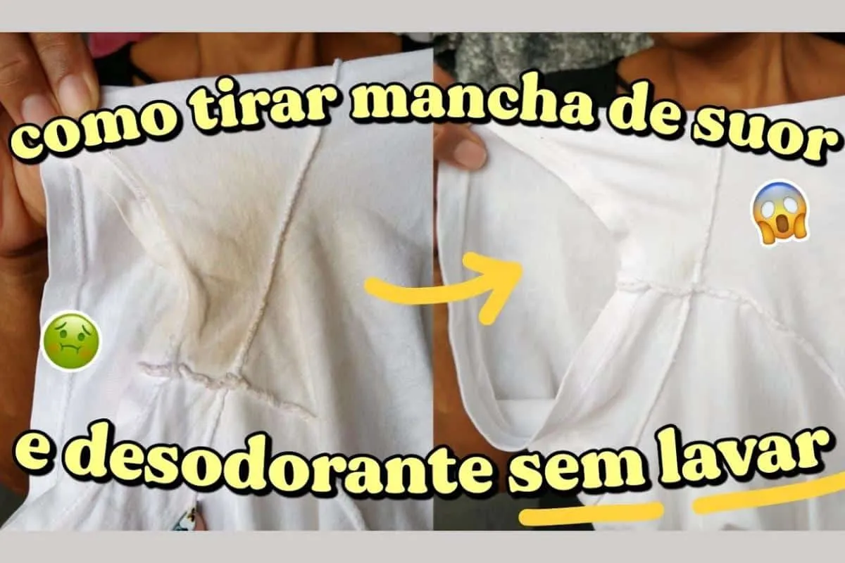 Como tirar mancha de desodorante da roupa: sai tudo bem rapi