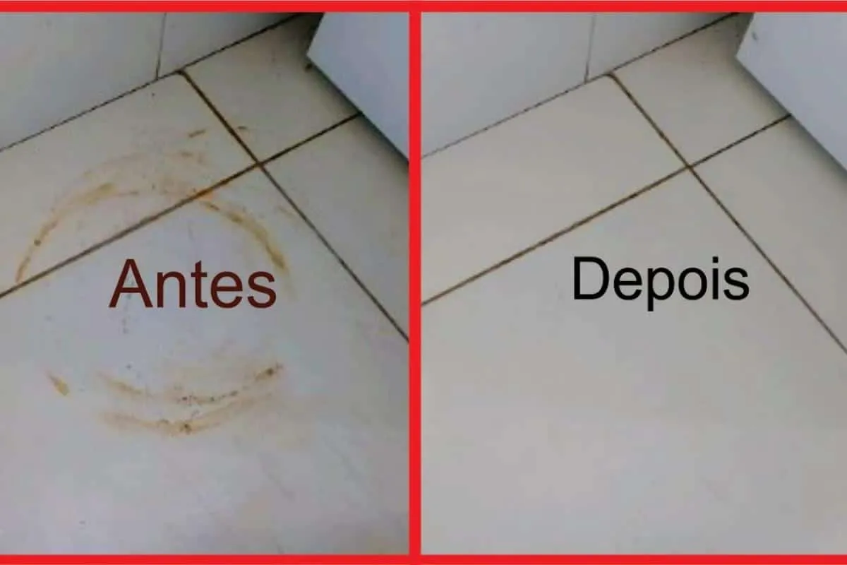 Como tirar mancha de ferrugem do piso bem rapidinho sem esfr