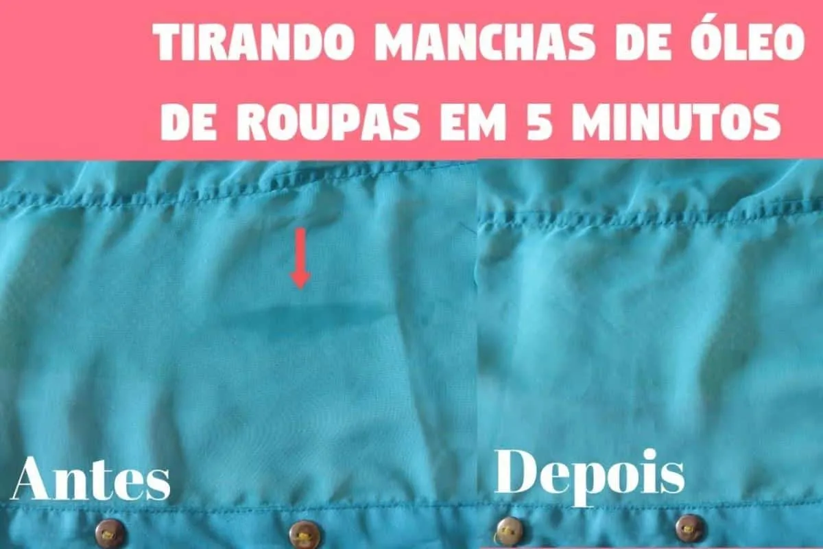 Como tirar mancha de óleo da roupa de um jeito fácil e rápid