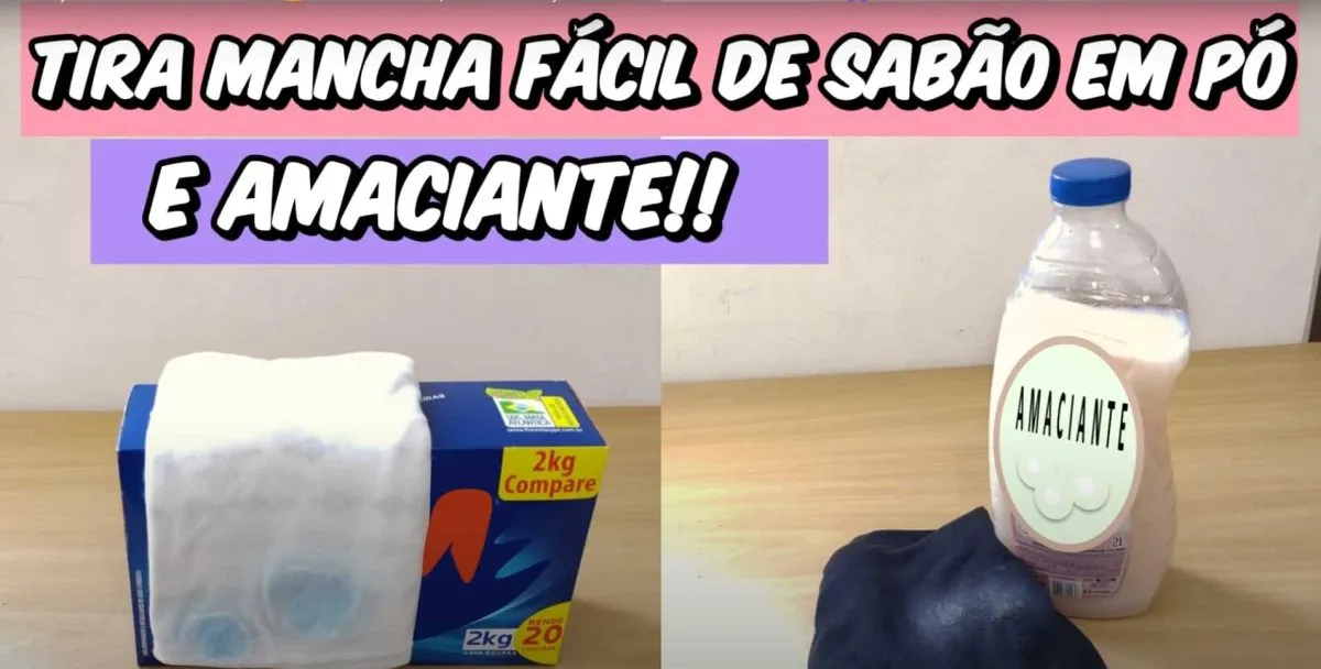 Como tirar mancha de roupa sem esfregar e sem deixar a roupa