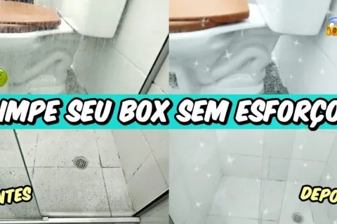 Como tirar mancha do box do banheiro com truque caseiro e fá