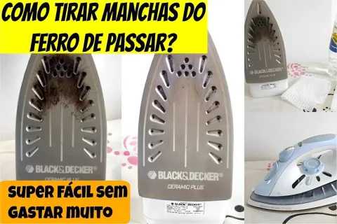 Como tirar mancha do ferro de passar e deixá-lo como novo us
