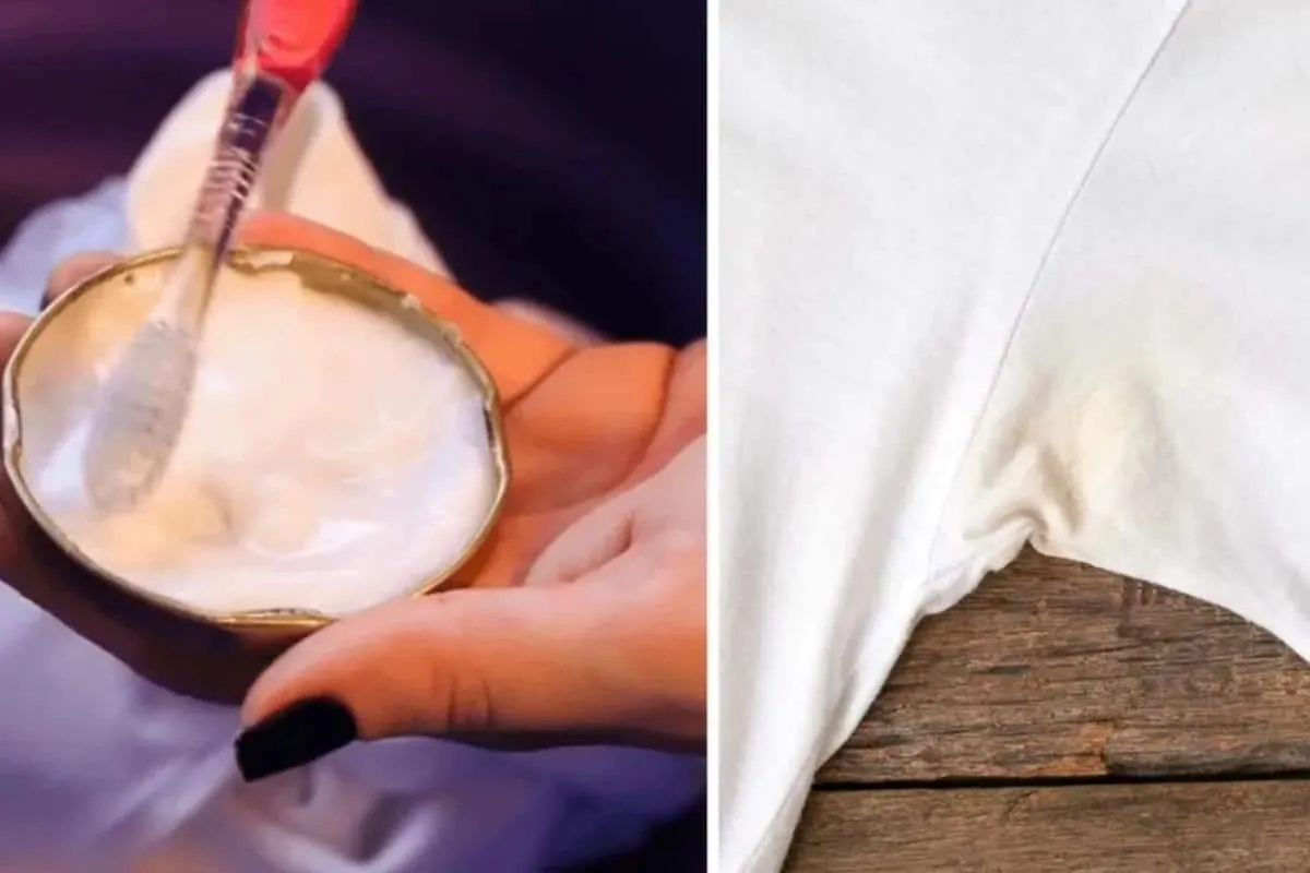 Como tirar manchas de suor: aprenda uma misturinha que faz m