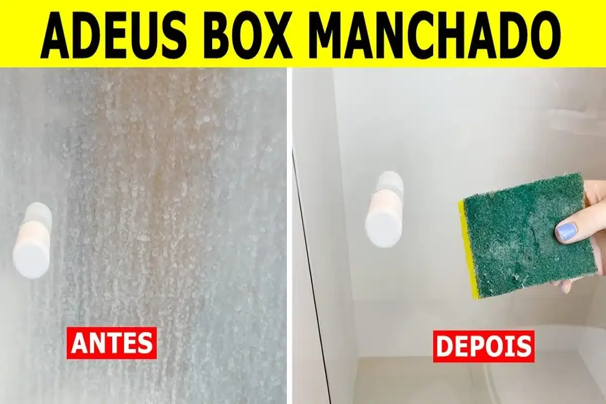 Como tirar manchas do box: técnica fácil para desengordurar