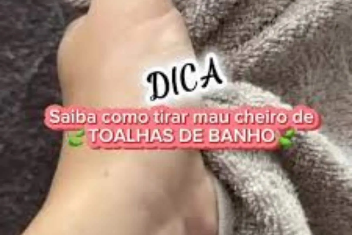 Como tirar mau cheiro das toalhas: vão ficar macias e cheiro