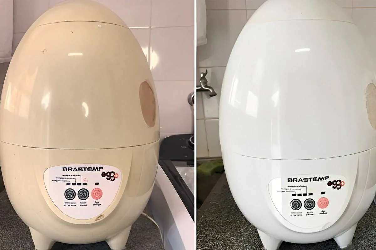 Como tirar o amarelado de eletrodomésticos usando apenas 1 i