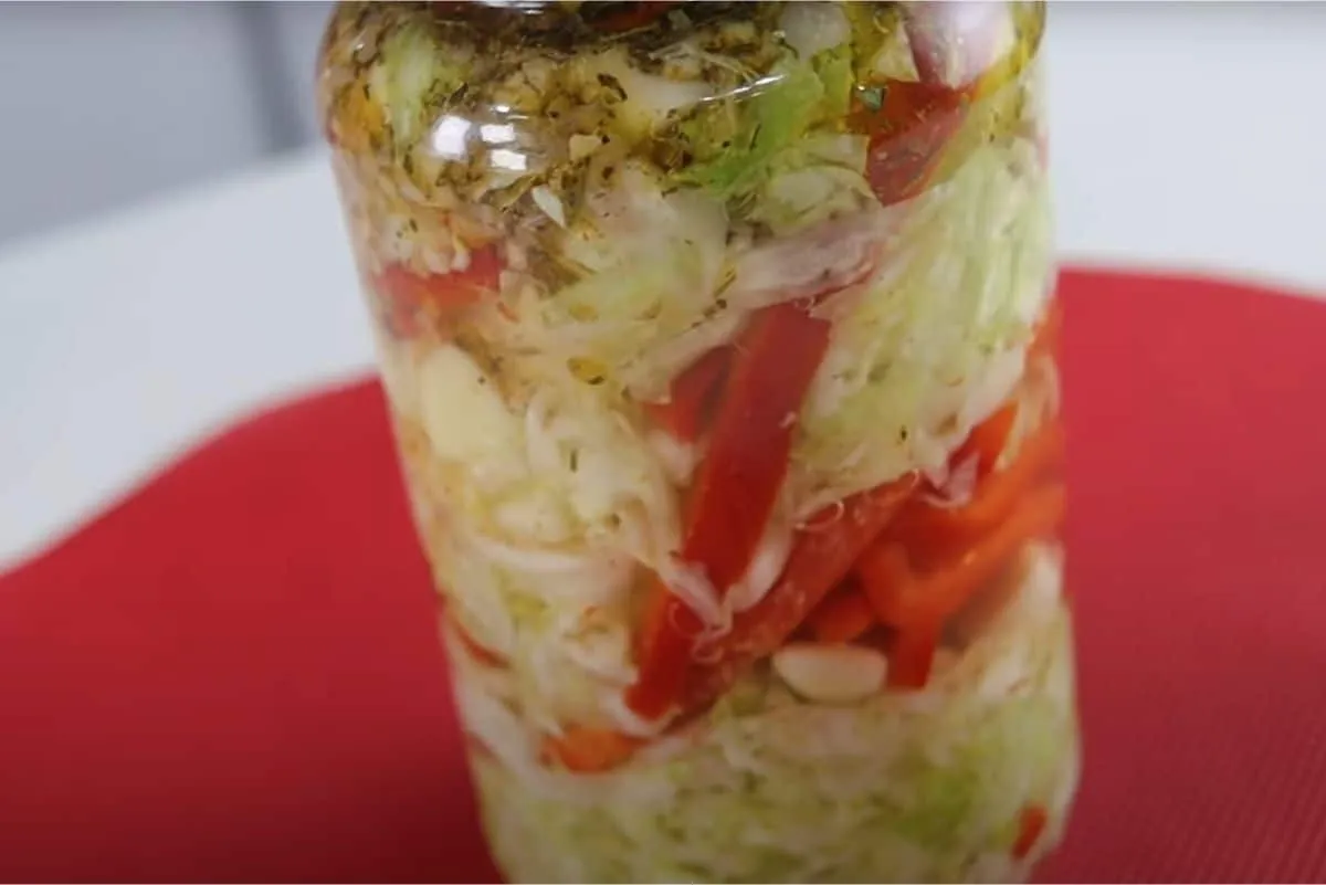 Conserva de repolho maravilhosa e bem temperadinho para ter