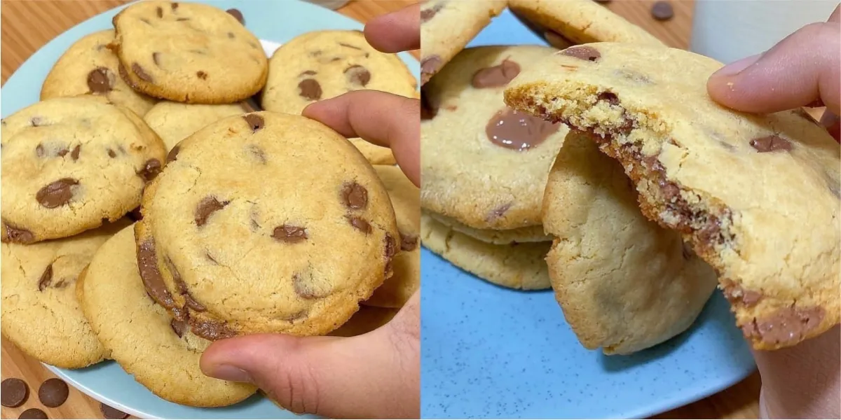 Cookie de leite condensado muito fácil de fazer não precisa