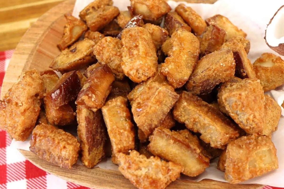 Coquinho caramelizado crocante e fácil de fazer, igual ao qu