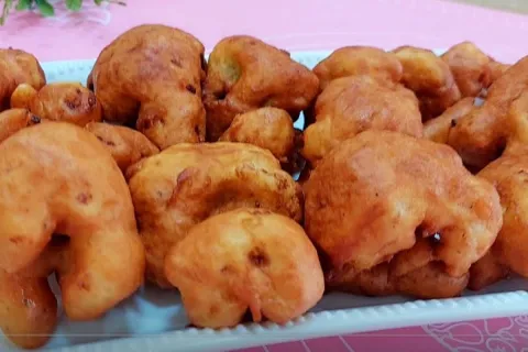 Couve-flor empanada sequinha que não fica engordurada depois