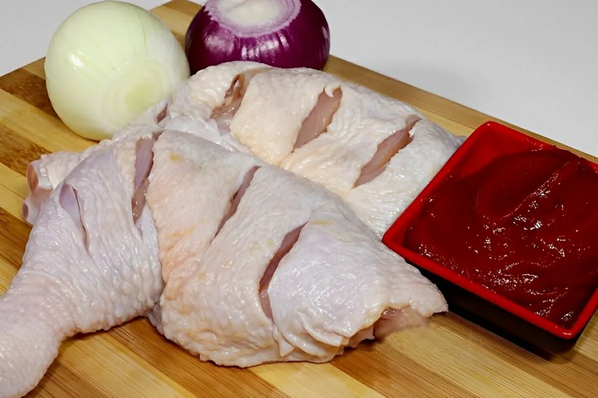 Coxa e sobrecoxa de frango diferente de tudo o que você já v