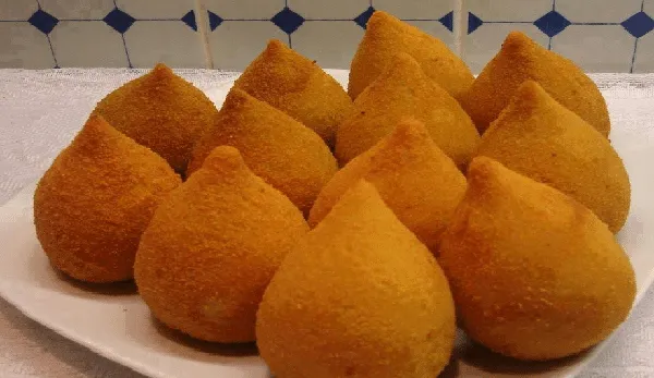 Coxinha com Massa de Batata