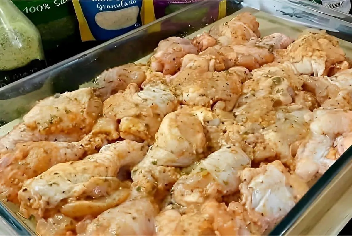 Coxinha da asa assada no forno o corte mais saboroso do fran
