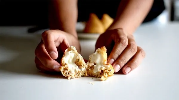 Coxinha de Frango com Requeijão
