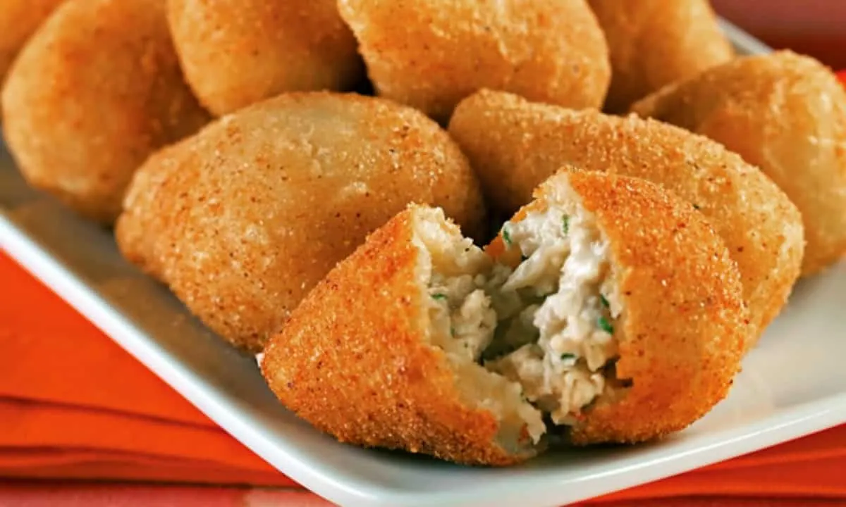 Coxinha sem massa a coxinha mais fácil do mundo até quem não
