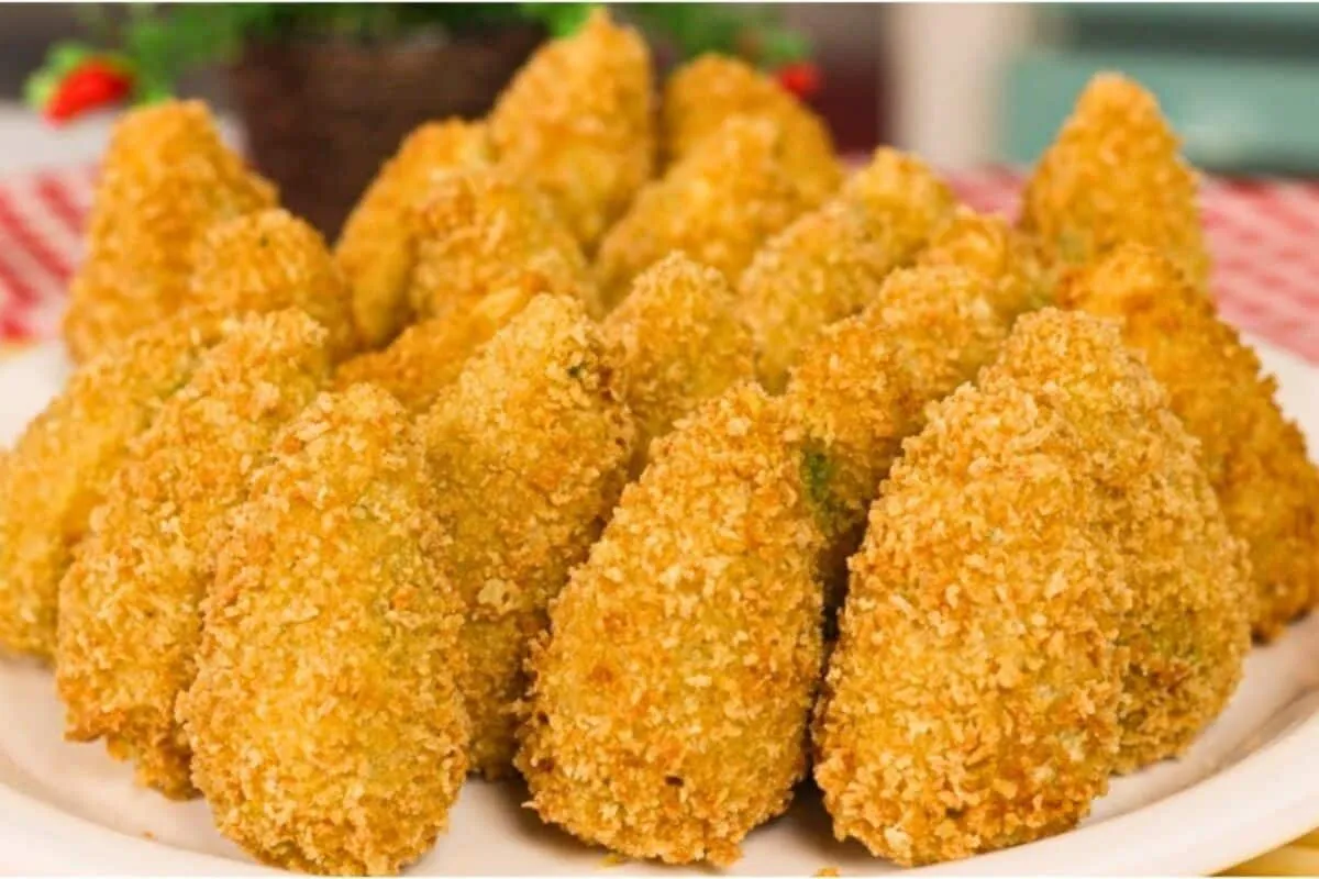 Coxinha sem massa: uma receita prática, rápida, deliciosa e
