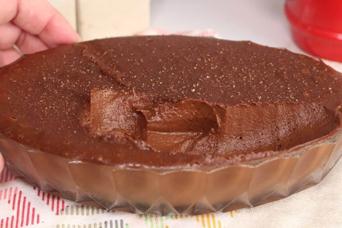 Creme de chocolate com pêssego: uma sobremesa maravilhosa e