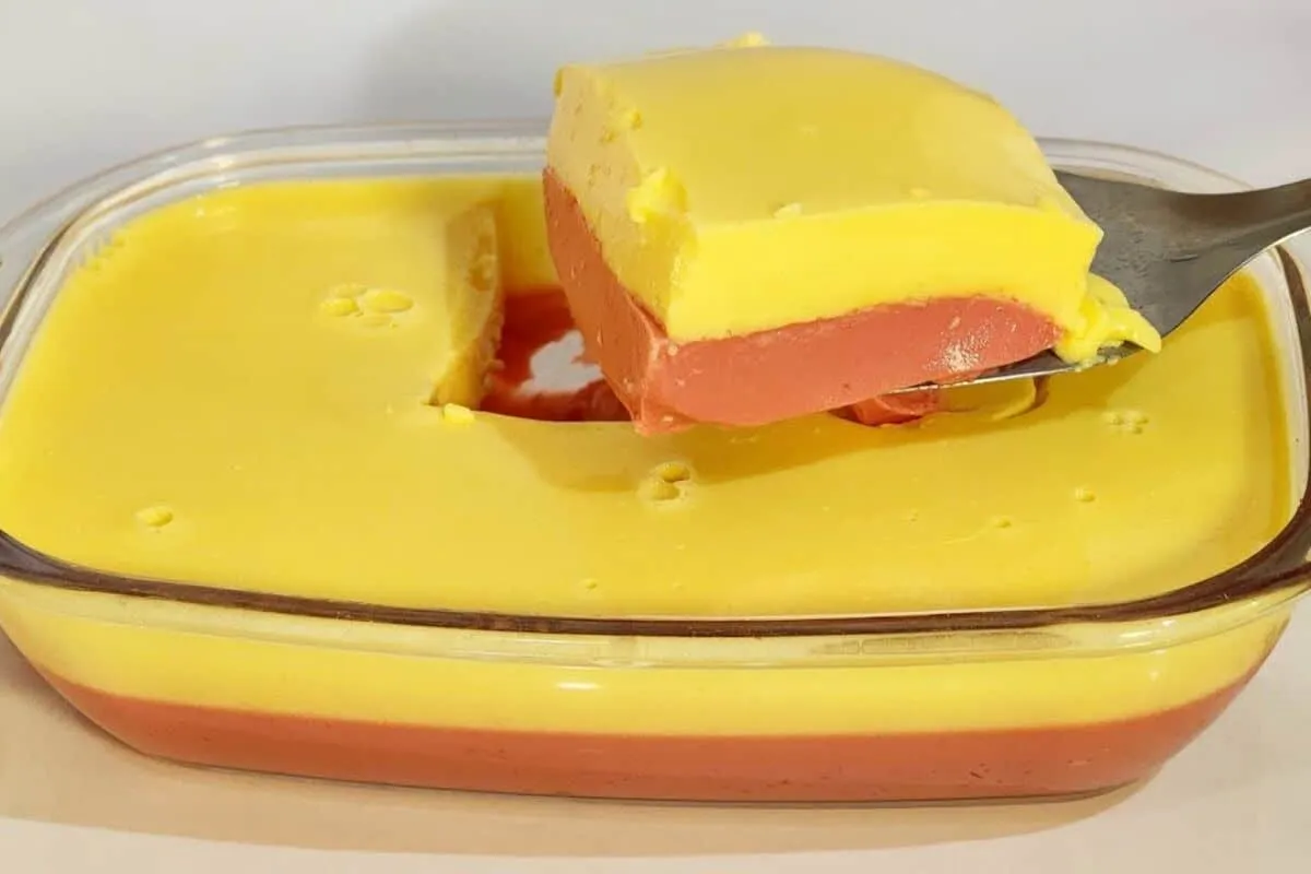 Cremosão de gelatina: impossível comer um só pedaço dessa so