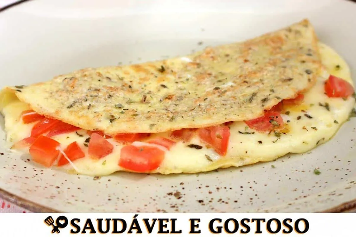 Crepe de aveia leve e saboroso para você substituir o café o