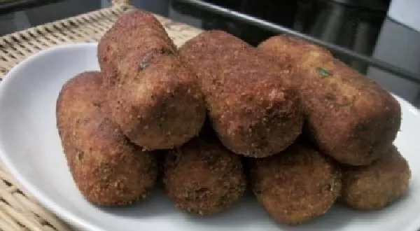 Croquete de Batata com Carne Moída