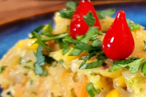 Cuscuz de legumes, um prato colorido e nutritivo que você fa