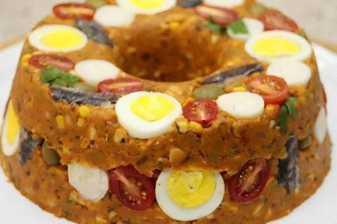 Cuscuz de sardinha uma entrada perfeita para o seu almoço de