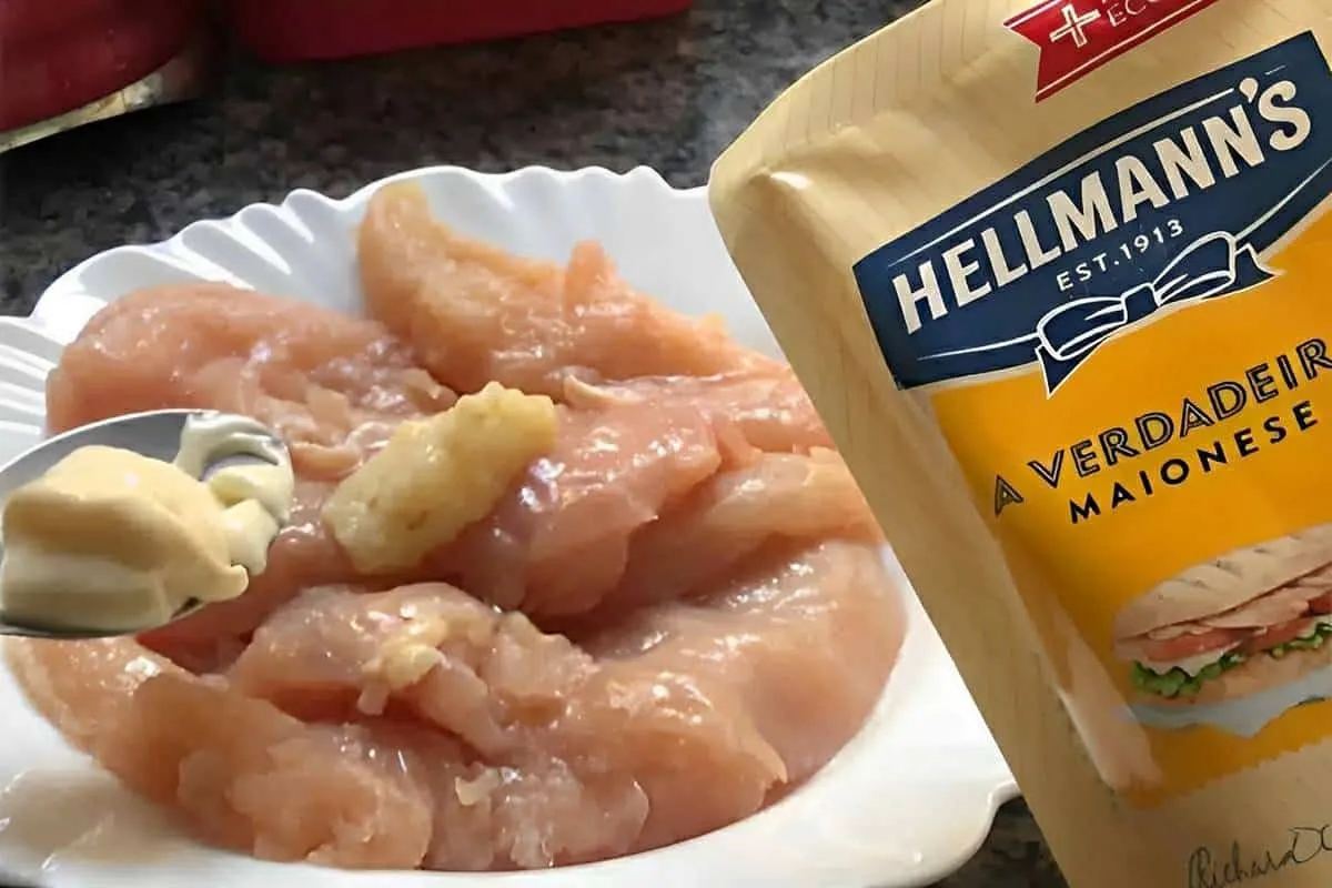 Depois que aprendi a fazer frango na maionese nunca mais com