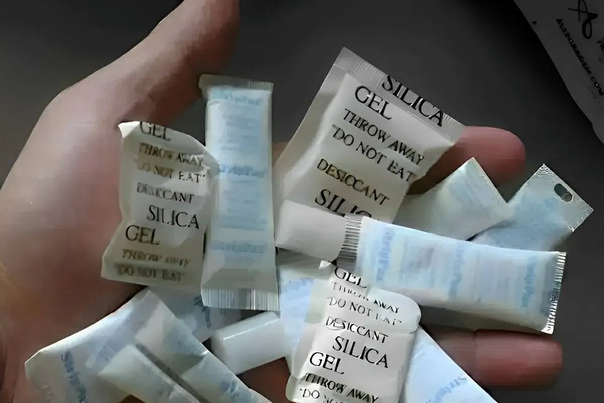 Depois que aprendi todas as utilidades do saco de sílica em