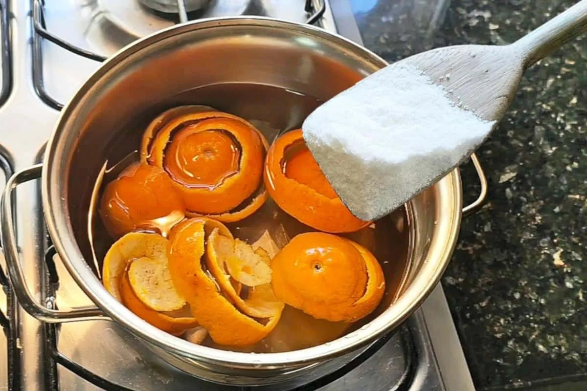 Depois que cozinhei casca de laranja com sal parei de gastar