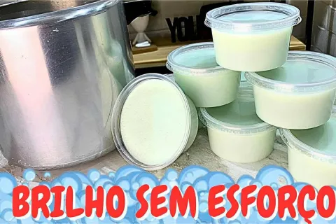 Depois que fiz essa pasta de brilho caseira nunca mais fique
