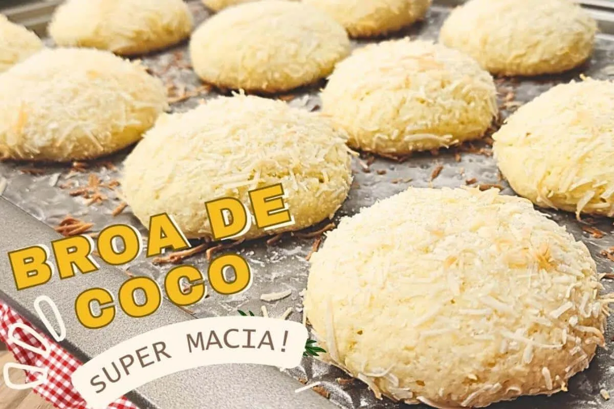 Depois que você aprender essa broa de coco não vai faltar es