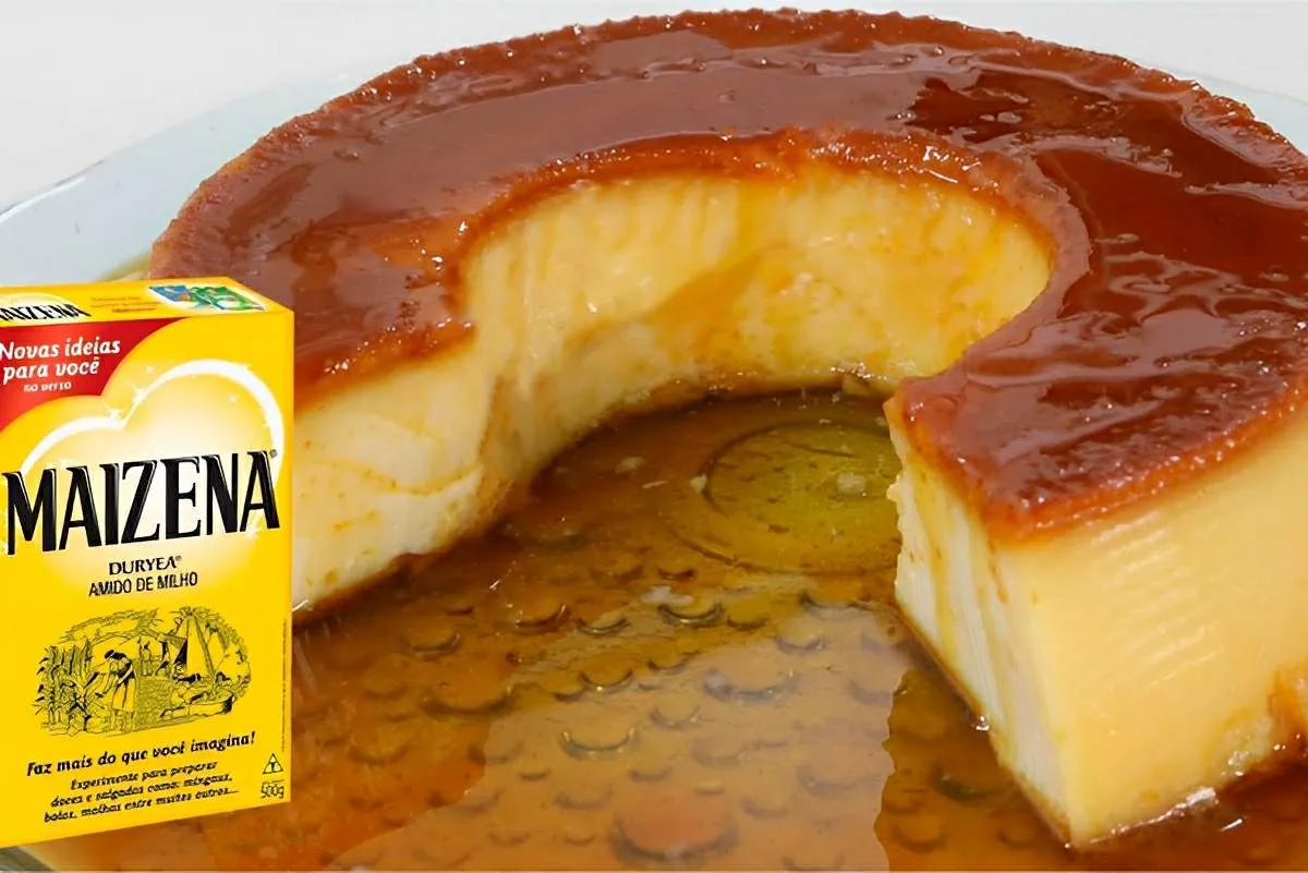 Depois que você descobrir o pudim de maisena não vai querer