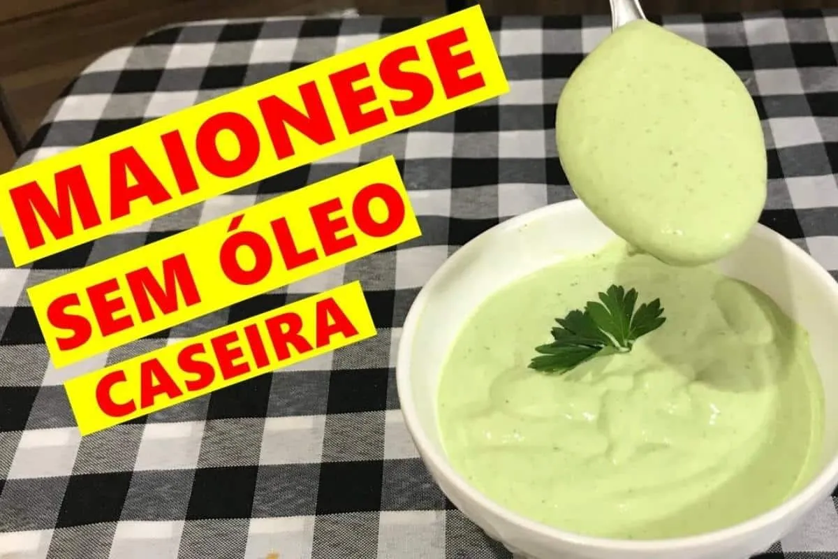 Descubra o segredo de fazer uma maionese caseira sem óleo qu