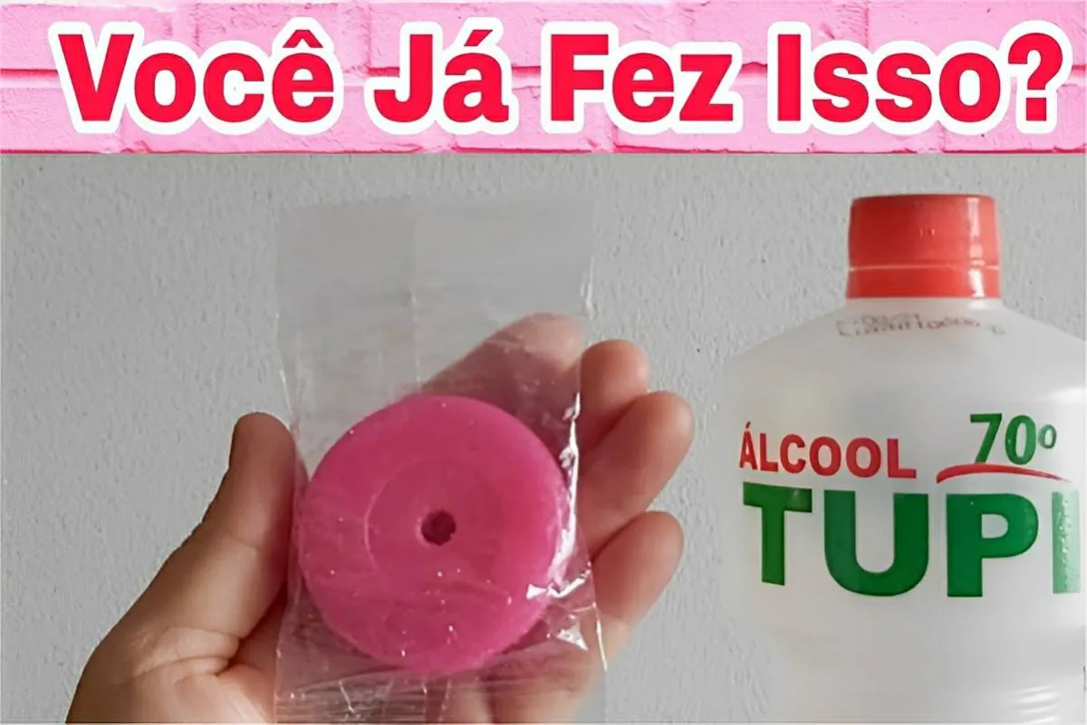 Desinfetante caseiro para banheiro e uso geral pra fazer gas