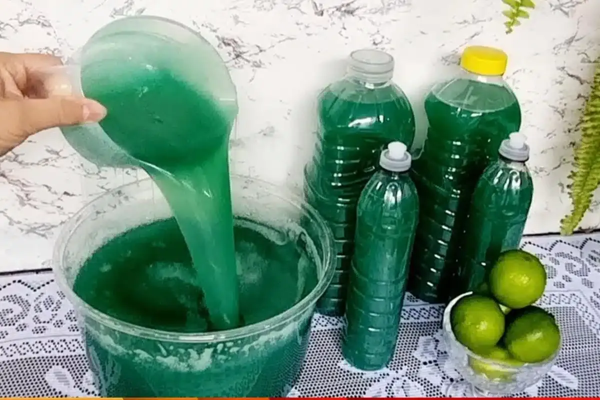 Detergente caseiro de limão: eficiente e ecológico para você