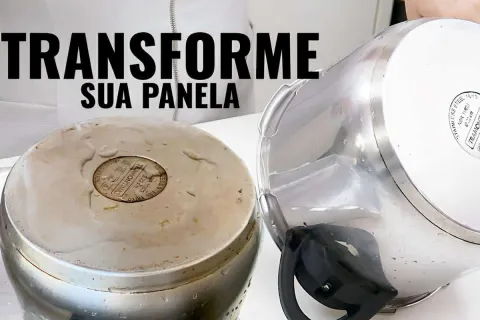 Dica para deixar as panelas brilhando sem ter que esfregar c