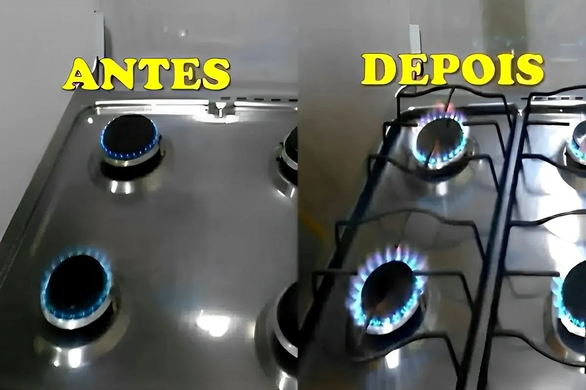 Dica para desentupir as bocas do fogão com apenas 1 ingredie