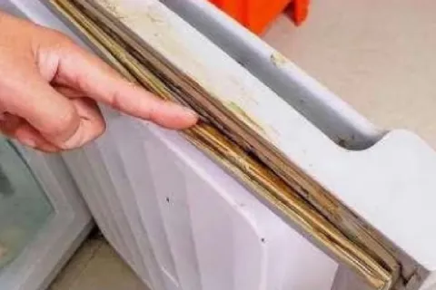 Dica para limpar borracha da geladeira: tira todo mofo e suj