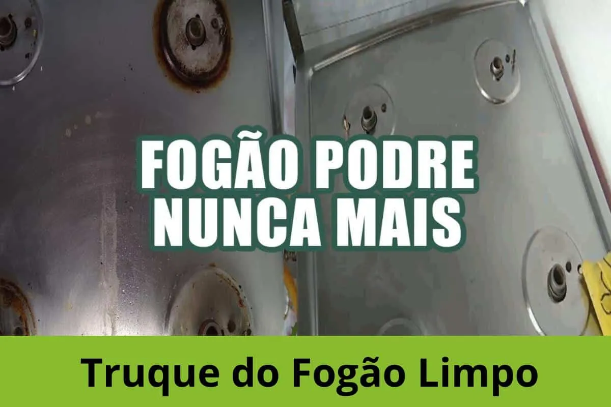 Dica para limpar fogão tirando todas as manchas de ferrugem