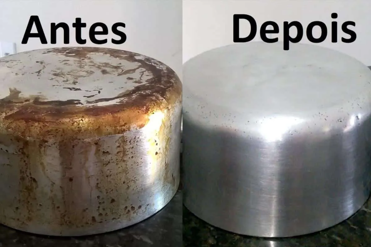 Dica para limpar panela queimada de gordura: não vai ter pan