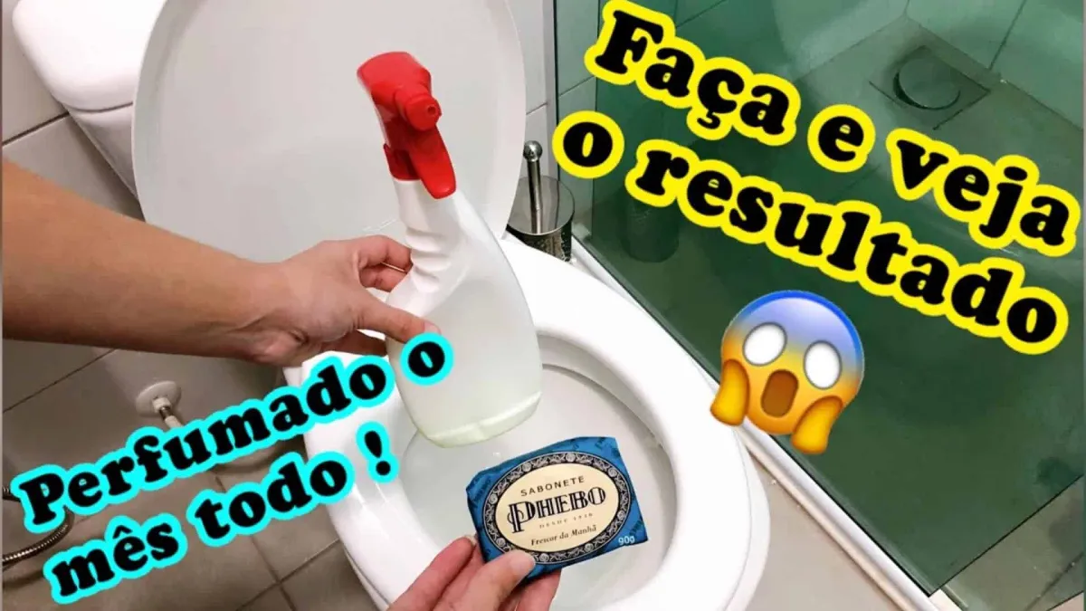Dica para tirar mau cheiro do banheiro: misturinha que dura