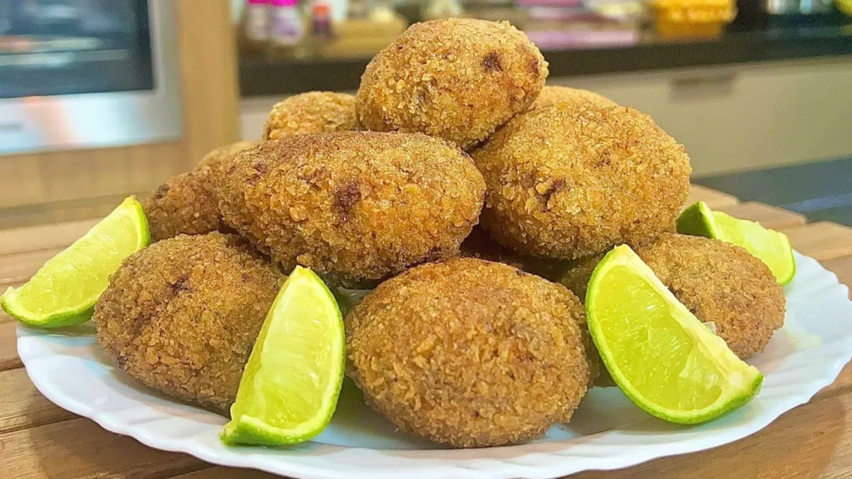 Disco de carne goiano com uma casquinha muito crocante e rec